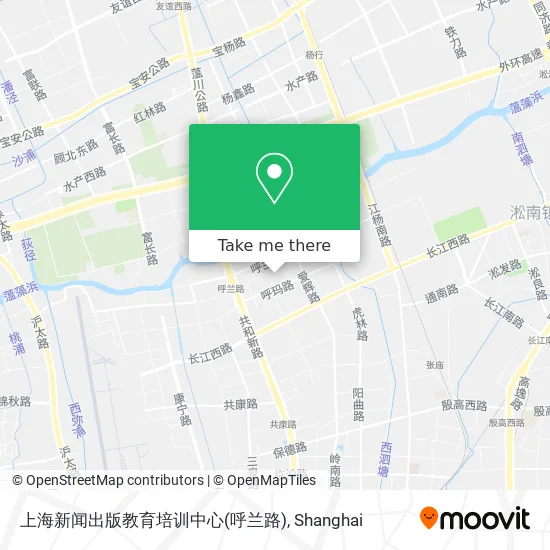 上海新闻出版教育培训中心(呼兰路) map