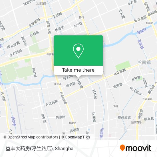 益丰大药房(呼兰路店) map