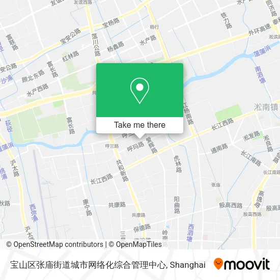 宝山区张庙街道城市网络化综合管理中心 map