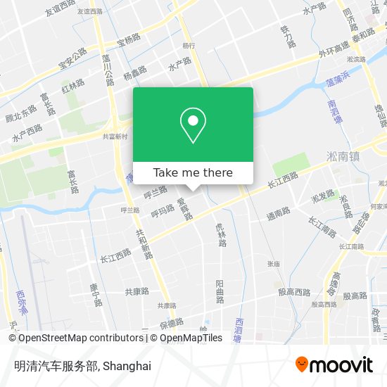 明清汽车服务部 map