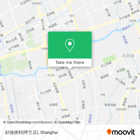 好德便利(呼兰店) map