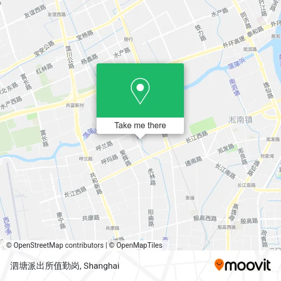 泗塘派出所值勤岗 map