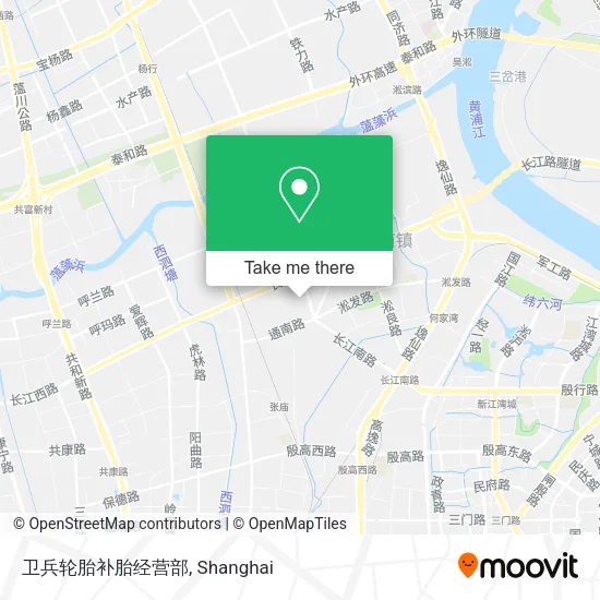 卫兵轮胎补胎经营部 map