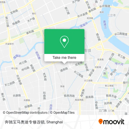 奔驰宝马奥迪专修连锁 map