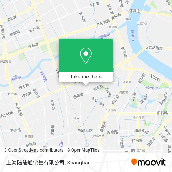 上海陆陆通销售有限公司 map