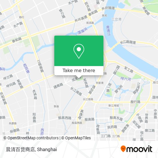 晨清百货商店 map
