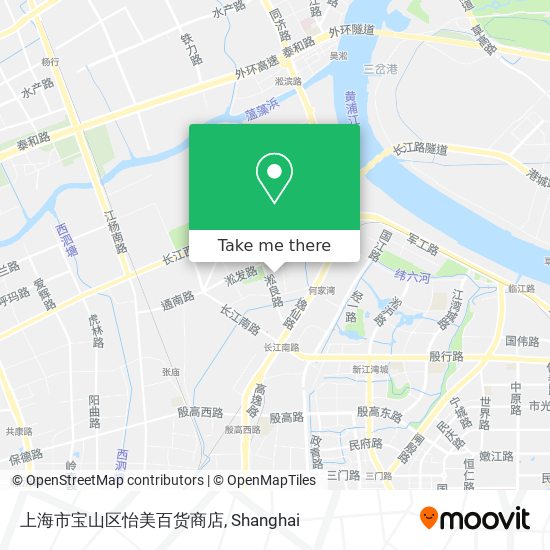 上海市宝山区怡美百货商店 map