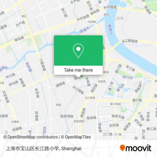 上海市宝山区长江路小学 map
