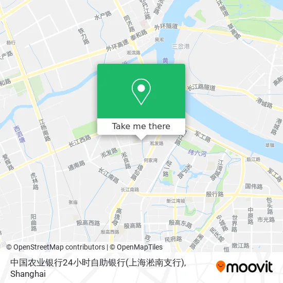 中国农业银行24小时自助银行(上海淞南支行) map