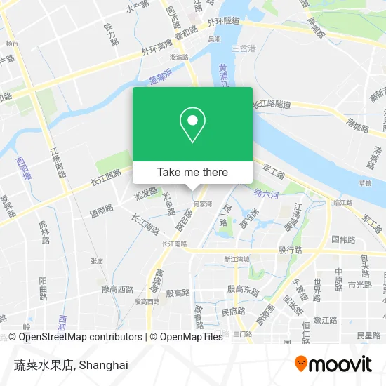 蔬菜水果店 map