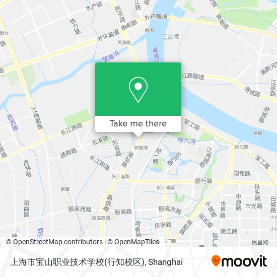 上海市宝山职业技术学校(行知校区) map