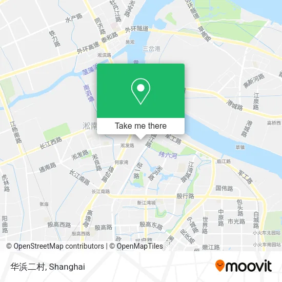 华浜二村 map