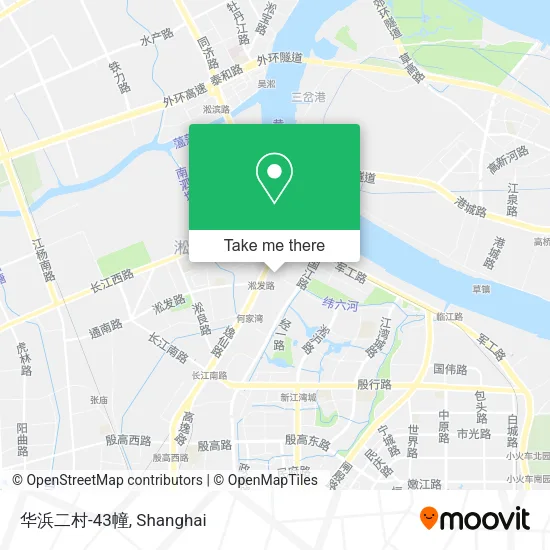 华浜二村-43幢 map