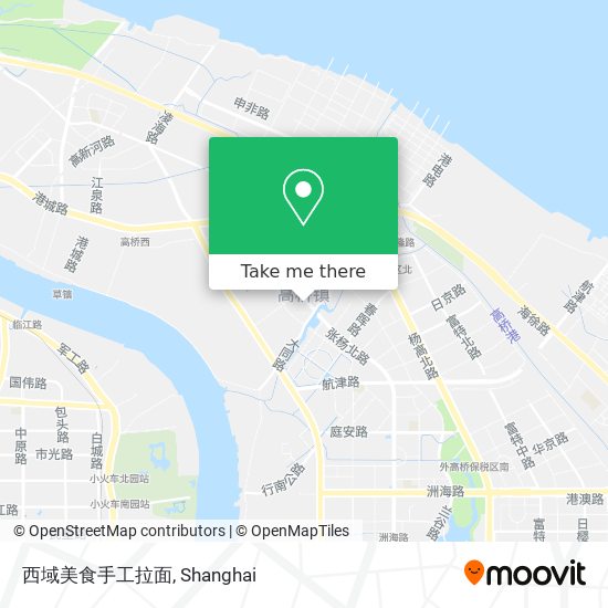 西域美食手工拉面 map