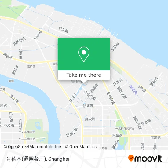 肯德基(通园餐厅) map