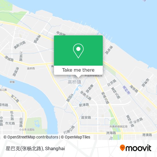星巴克(张杨北路) map