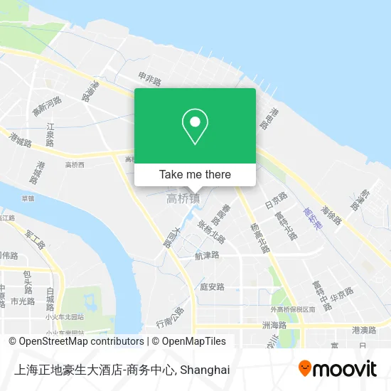 上海正地豪生大酒店-商务中心 map