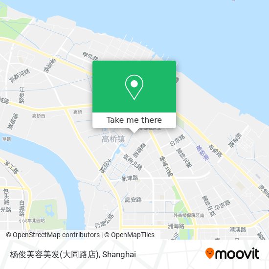 杨俊美容美发(大同路店) map