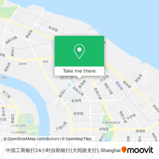 中国工商银行24小时自助银行(大同路支行) map