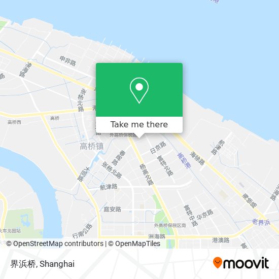 界浜桥 map