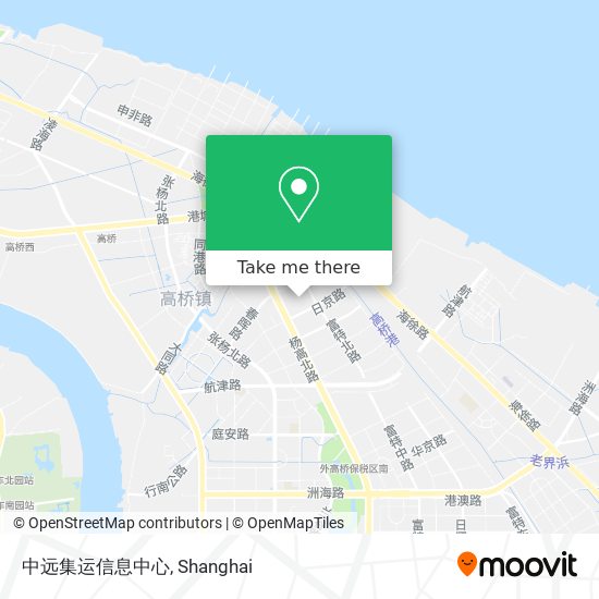中远集运信息中心 map