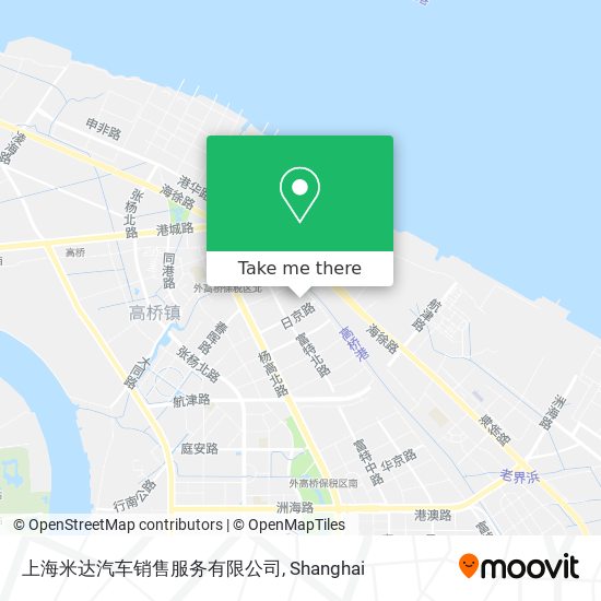 上海米达汽车销售服务有限公司 map