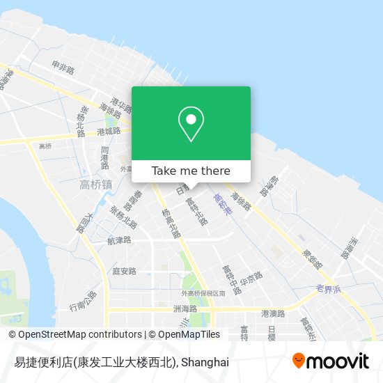 易捷便利店(康发工业大楼西北) map