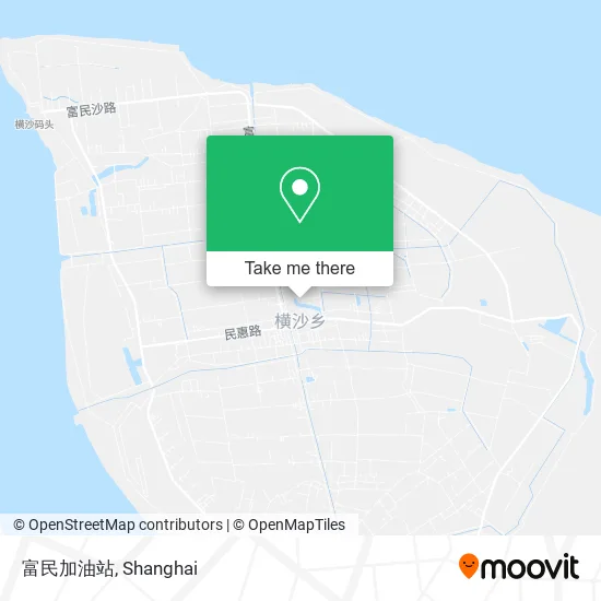 富民加油站 map