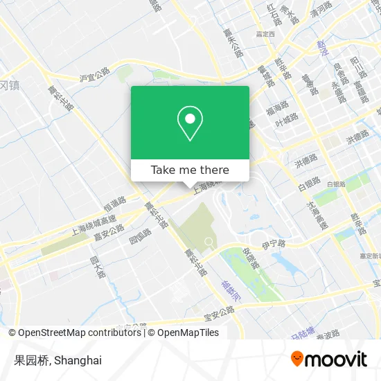 果园桥 map