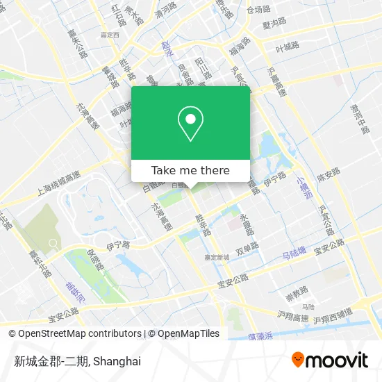 新城金郡-二期 map