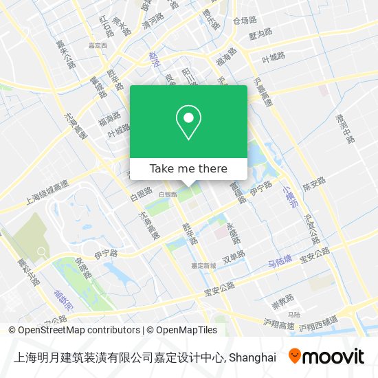 上海明月建筑装潢有限公司嘉定设计中心 map