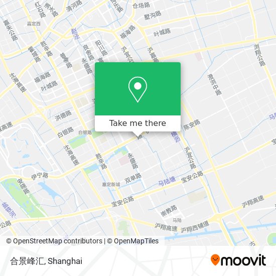合景峰汇 map