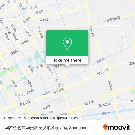 华杰金色年华美容美发形象设计室 map