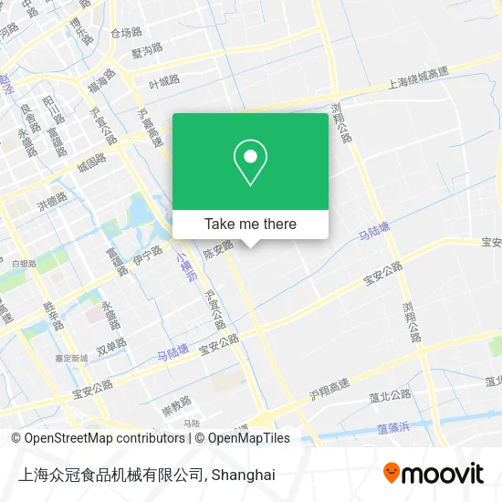 上海众冠食品机械有限公司 map