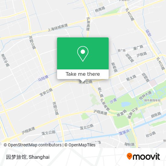 园梦旅馆 map
