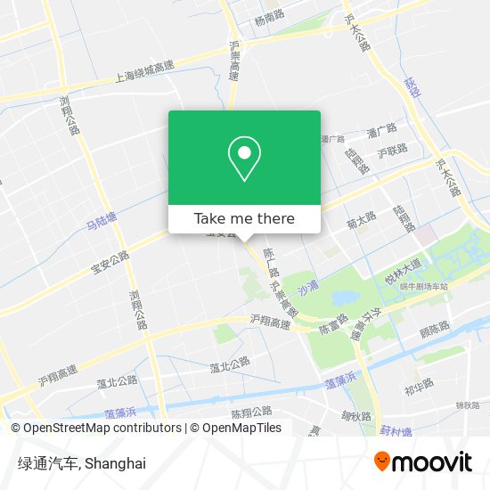绿通汽车 map