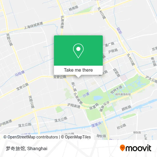 梦奇旅馆 map