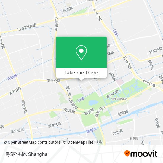 彭家泾桥 map