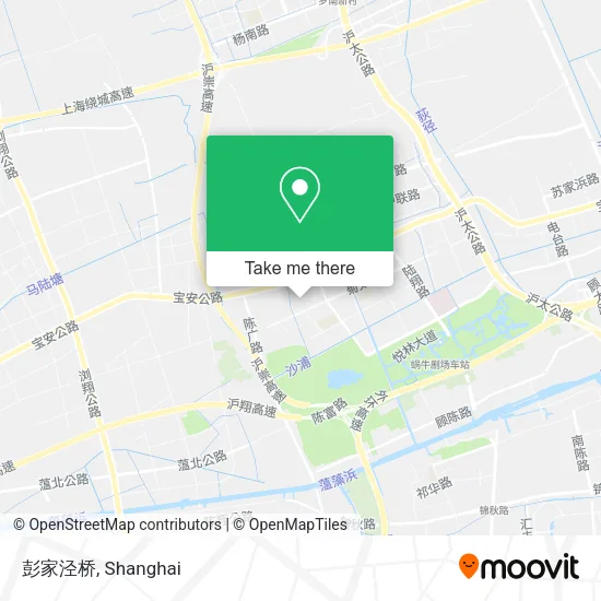 彭家泾桥 map