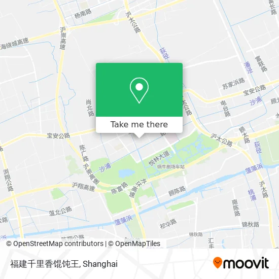 福建千里香馄饨王 map
