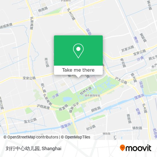 刘行中心幼儿园 map
