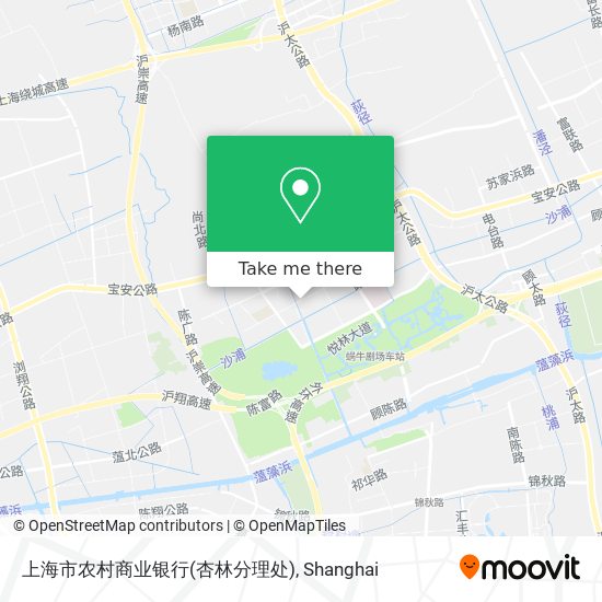 上海市农村商业银行(杏林分理处) map