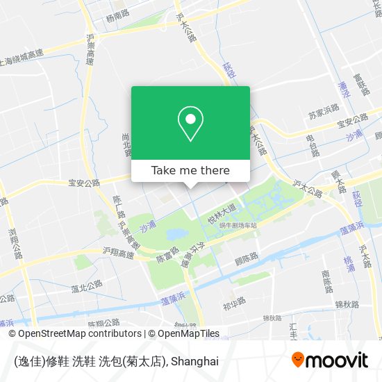 (逸佳)修鞋 洗鞋 洗包(菊太店) map