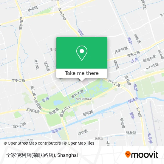 全家便利店(菊联路店) map