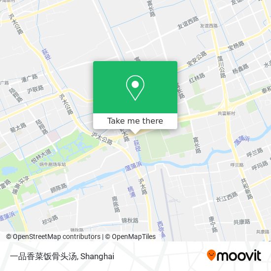 一品香菜饭骨头汤 map