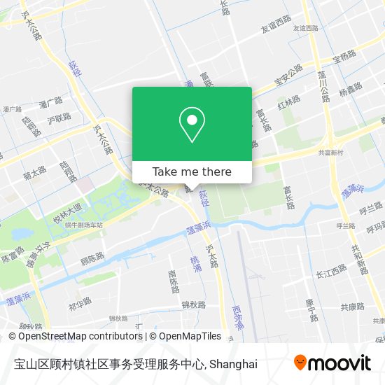 宝山区顾村镇社区事务受理服务中心 map