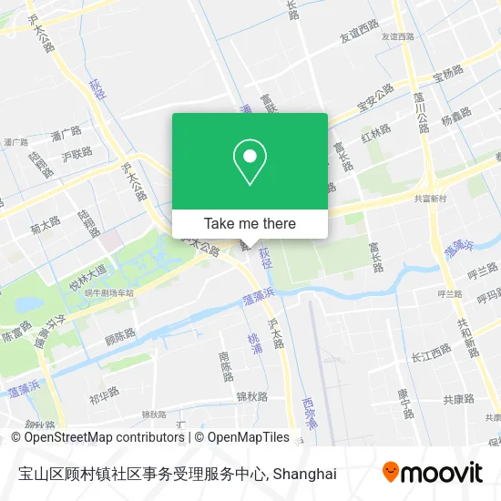 宝山区顾村镇社区事务受理服务中心 map
