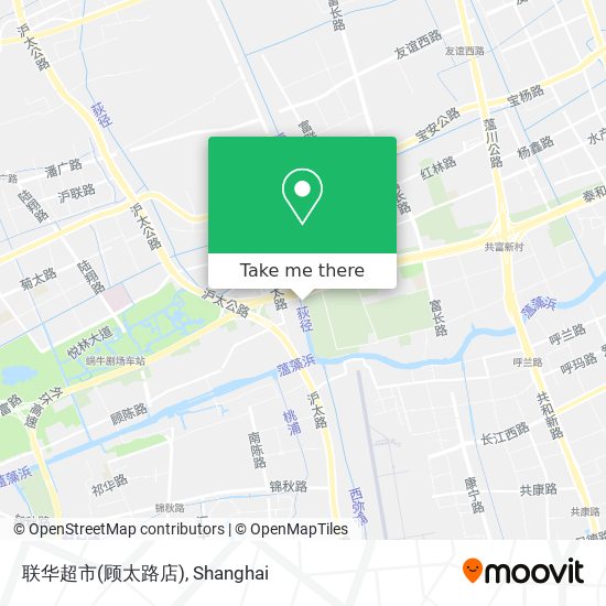 联华超市(顾太路店) map