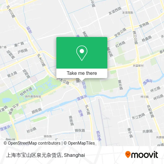 上海市宝山区泉元杂货店 map