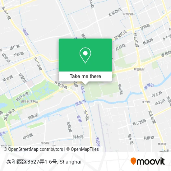 泰和西路3527弄1-6号 map